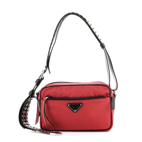 prada vela waist bag|Prada vela shoulder bag.